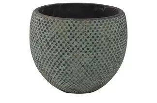 Pot fay d24h19cm blue gold - afbeelding 3