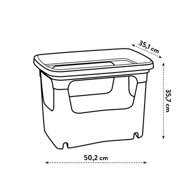 Pot gb stack&grow living black - afbeelding 3