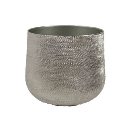Karakter pot mat silver
