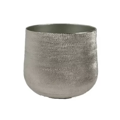 Karakter pot mat silver