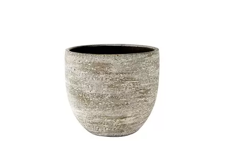 Pot karlijn d15h13cm earth - afbeelding 1