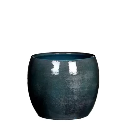 Pot lester d20h18cm lichtblauw - afbeelding 1