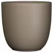 Pot tusca d13.5h13cm taupe mat - afbeelding 5