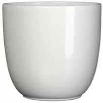 Pot tusca d13.5h13cm wit glans - afbeelding 4