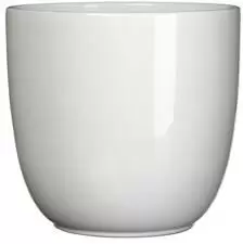 Pot tusca d14.5h14cm wit glans - afbeelding 4