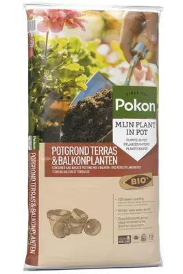 Potgrond Terras & Balkonplanten Bio 20L - afbeelding 1