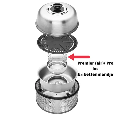 Premier (Air) / Pro  los brikettenmandje 2.0 - afbeelding 2