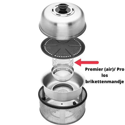 Premier (Air) / Pro  los brikettenmandje 2.0 - afbeelding 2
