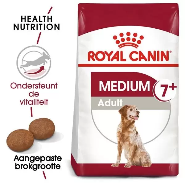 schroot Vermaken Automatisch Royal Canin hondenvoer Medium adult 7+ 15 kg - Tuincentrum Schalk