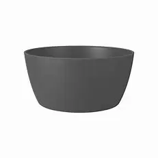 Schaal brussels d23cm antraciet - afbeelding 1