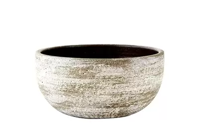 Schaal karlijn d28h13cm earth - afbeelding 1