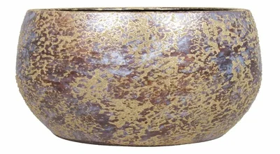 Schaal mandy d29h14cm goud