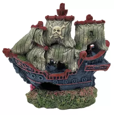 Scheepswrak s l15b7h14cm