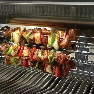 Spiesen voor shish-kebab draaiset - afbeelding 2