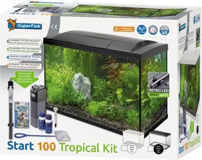 Start 100 tropical kit zwart