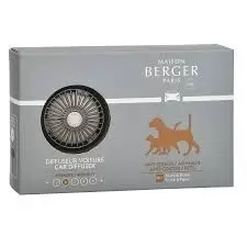 Autoparfum Startersset  + 1 navulling - Lampe Berger - Anti mauvaises odeurs animaux