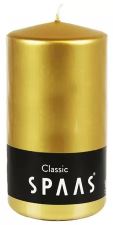 Stompkaars d8h15cm goud