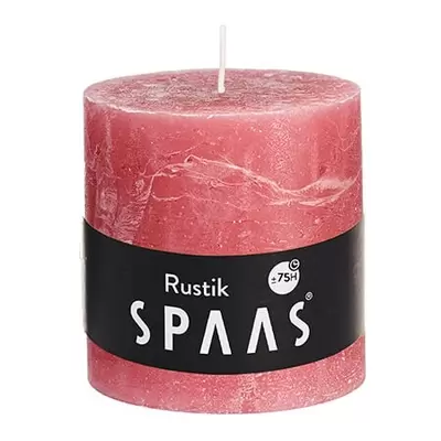 Stompkaars rustiek d10h10cm oudroze - afbeelding 1
