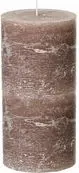 Stompkaars rustiek d10h20cm taupe - afbeelding 2