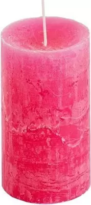 Stompkaars rustiek d5h8cm fuchsia - afbeelding 2