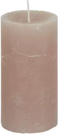 Stompkaars rustiek d7h13cm beige - afbeelding 2