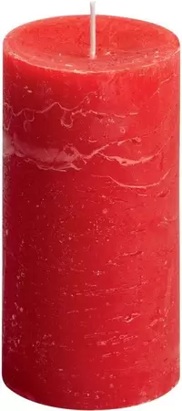 Stompkaars rustiek d7h13cm rood - afbeelding 2