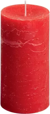 Stompkaars rustiek d7h13cm rood - afbeelding 2