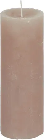 Stompkaars rustiek d7h19cm beige - afbeelding 2