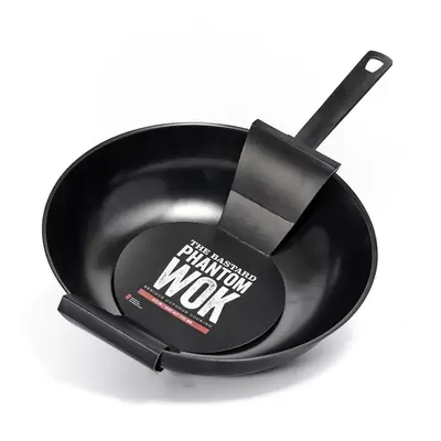 The Bastard Phantom Wok with Handel Carbon Steel