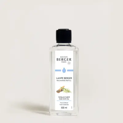 Thé Blanc Pureté / Pure White Tea 500ml-Huisparfum-Lampe Berger