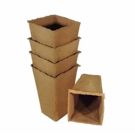 Turfpot h18x10x10cm set a 5 stuks - afbeelding 1