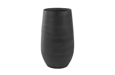Vaas esra d18h30cm grafiet - afbeelding 3