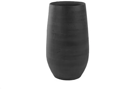 Vaas esra d20h35cm grafiet - afbeelding 2