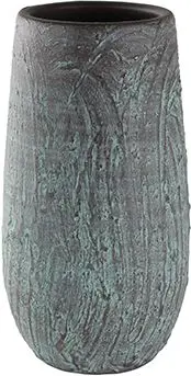Vaas evi d17h30cm antique bronze - afbeelding 4