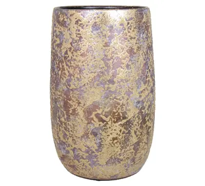 Vaas mandy d19h30cm goud