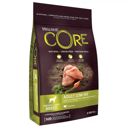 Wellness Core Grain free dog healty weight 10kg Kalkoen - afbeelding 1