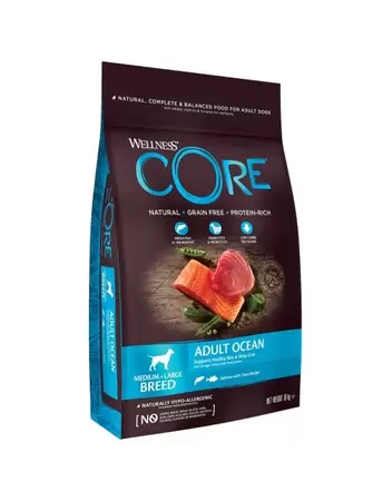 Wellness Core Grain free dog ocean 10kg Zalm/Tonij