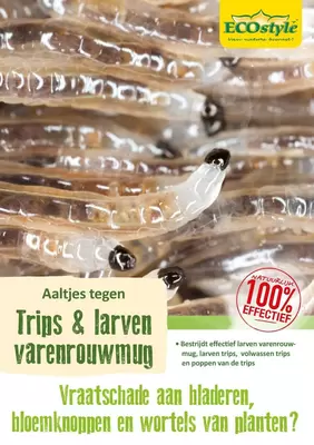 z ECOstyle Aaltjes f tegen larven trips 5mln / 10m²