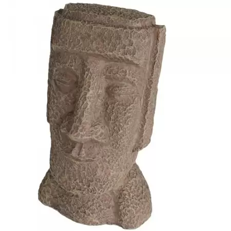 Zen deco asian figure easter island
