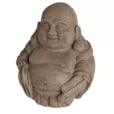 Zen deco laughing buddha large